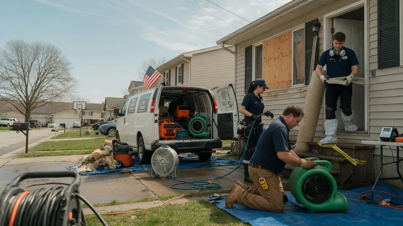 Water Damage Restoration in Lyons, IL near me